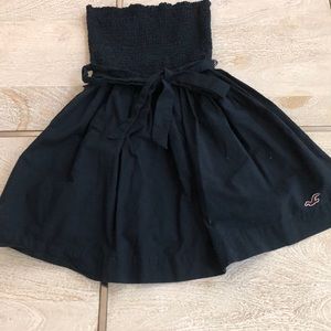 Hollister, small, navy blue